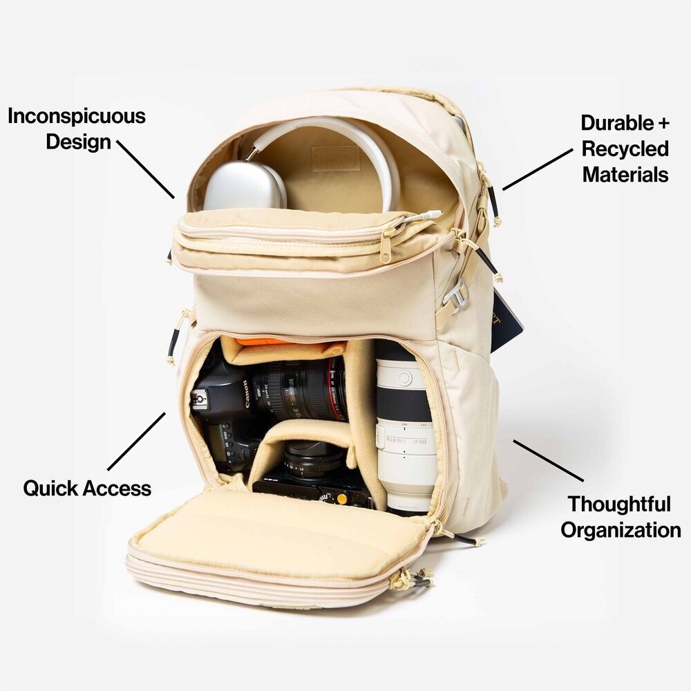 Brevite The Jumper Camera Laptop Backpack 18L (Poppy Red) NEW USA Fast Shipping - Picture 13 of 13